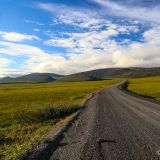 Abendstimmung auf dem Dempster Highway.
