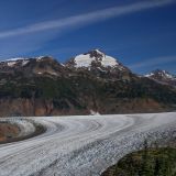 Nicht weit von Hyder entfernt gelangt man zu dem Salmon Glacier ...
