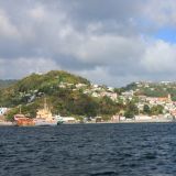 Ankunft in St. Georges, Grenada
