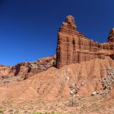 Die tiefroten Felsformationen im Capitol Reef N.P. sind unglaublich toll anzuschauen.
