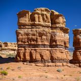 Hoodoos im Capitol Reef N.P..
