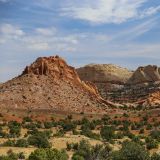 Via dem Burr Trail gelangt man vom Capitol Reef N.P...
