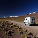 Wir sind bereits wieder auf 4'000m ü.M. und nähern uns dem Geysirfeld El Tatio.
