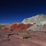 Kurz vor San Pedro de Atacama machen wir noch einen Abstecher ins Valle Arco Iris (Regenbogen-Tal).
