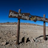 Der Paso Abra del Acay liegt auf knapp 5'000m ü.M.
