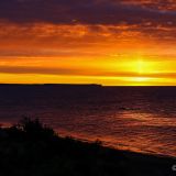 Erneut werden wir von einem traumhaften Sonnenaufgang aus den Federn geholt.
