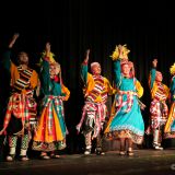 An einem Abend besuchen wir eine Folklore-Show im "Orígenes Bolivianos".
