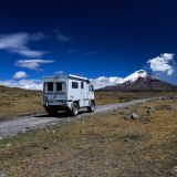 ... auf den 5'897 Meter hohen Vulkan Cotopaxi. 
