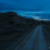 Piste auf dem Weg in die Tatacoa Wüste.
