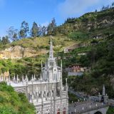 Als letzten Ort unseres Kolumbien-Abenteuers besuchen wir den Wallfahrtsort Las Lajas.
