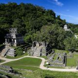 Von der obersten Ebene des "Templo de la Cruz" hat man einen herrlichen Überblick über die Anlage.
