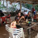 Wir sind zu Besuch bei den "Hippie-Trails", welche in Cancún einen Baby-Stopp einlegen und hier auf ihren baldigen Nachwuchs warten. Wir drücken euch allen Vier die Daumen. 
