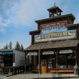 Das kleine Dorf ist komplett im Wild West Stil gebaut.
