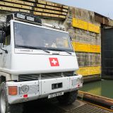 Beweisfoto - Mogli fährt durch die Gatún-Schleusen und durchquert somit den Panamakanal. Was für ein Erlebnis :-). 
