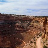 Eine unter 4WD-Fahrer sehr beliebte Piste in dem Canyonlands NP ist der Shafer-Trail.
