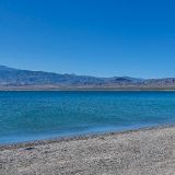 In der "Bahía de los Ángeles" machen wir, wie schon auf der letzten Baja-Reise, einen Halt an der "Playa la Gringa".
