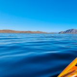 Zeit, um Anitas Kayak alias "Rookie" einzuwassern und auf Erkundungstour zu paddeln.
