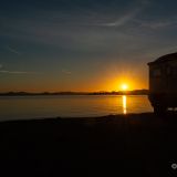 Sonnenaufgang an der wunderschönen "Playa el Requesón".
