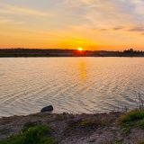 Diesmal schaffen wir es sogar, den Sonnenaufgang um ca. 05.30 Uhr zu fotografieren. Dazu einen Kaffee trinken und einfach nur die Morgenstimmung geniessen. 
