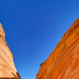 Auch einen kleinen "Slot Canyon" gibt es, …
