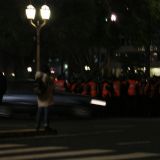 Ruhe nach dem Sturm... die Anti-Bush Demo auf dem Plaza de Mayo ist vorüber.
