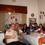 v.l. Roger, Alejandro, Ursula, Martha, Anita, Andrea, Martin, Virginia, Carlos und Florencia. Es war ein unvergesslicher Abend! 
