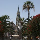 Plaza in Arìca, Chile
