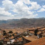 Blick auf Cusco 
