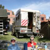 Gemütlicher Camping beim Hostal "La Cúpula"
