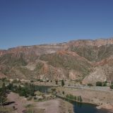 Ausblick von der Stauseemauer aufs Valle Grande
