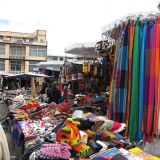 Auf dem Artesania-Markt in Otavalo
