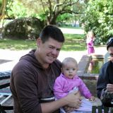 Duncan, Eli und die kleine Chloe
